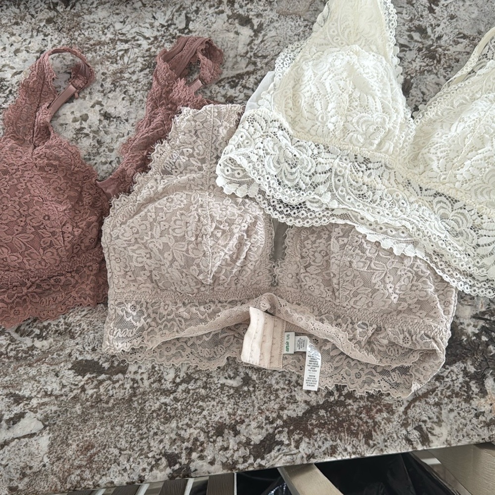 AERIE Lace Bralettes